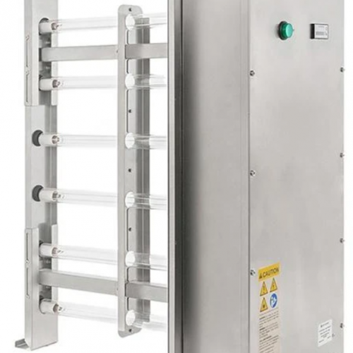 UV-RACK purifies homogeneously the airflow running through its powerful lamps, eliminating the microbial load and the spreading and distribution of dangerous and annoying pathogens inside buildings.